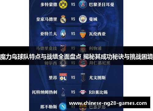魔力鸟球队特点与战绩全面盘点 揭秘其成功秘诀与挑战困境 魔力鸟球队特点与战绩全面盘点 揭秘其成功秘诀与挑战困境